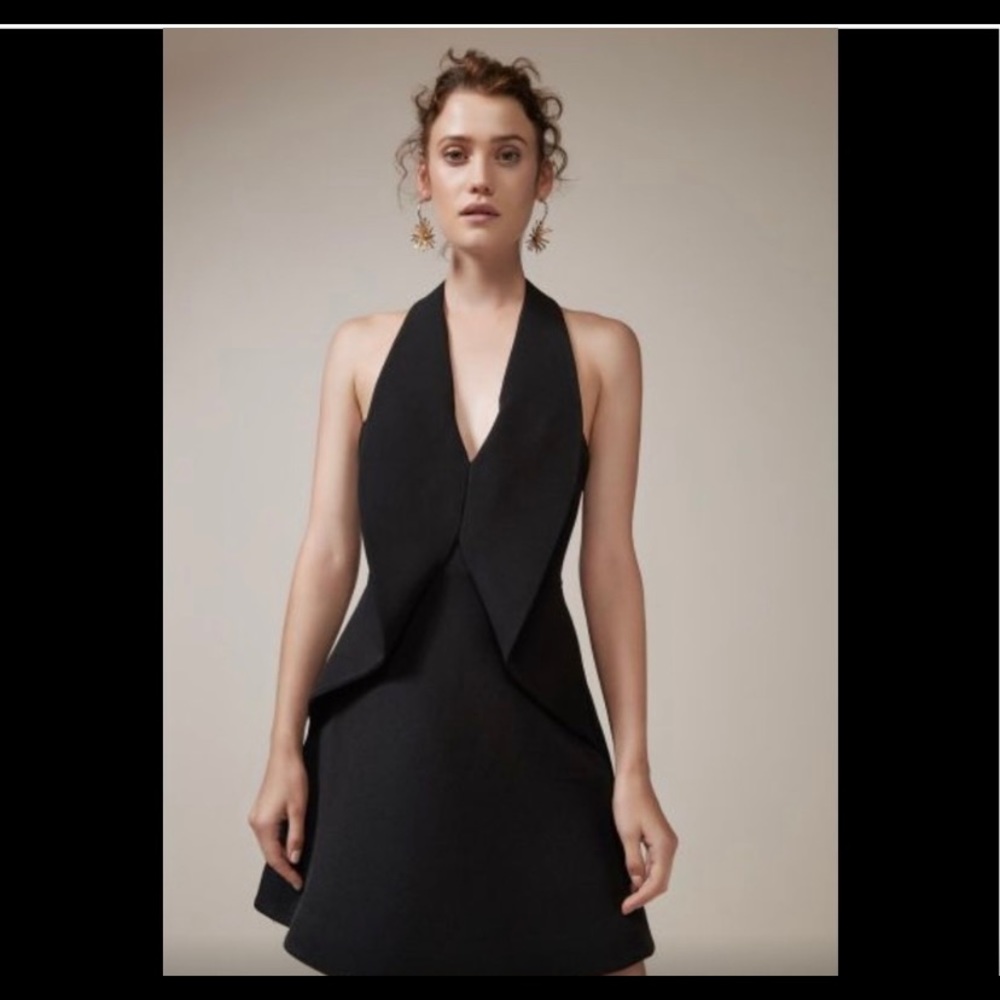 🔥Keepsake | Dance with Me Halter Flare Dress